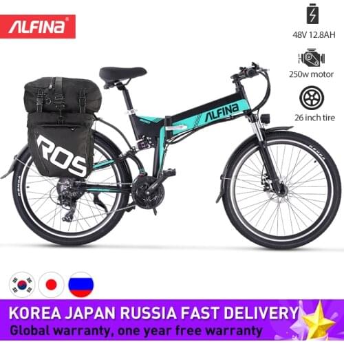 ALFINA 2021 new YouTube hot smart electric bicycle 250W-500W 40KM mountain 21 speed ebike electric bike factory direct sales