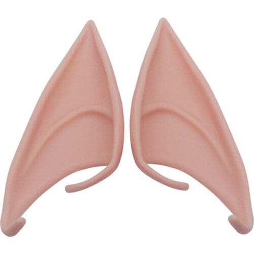 Christmas Angel Dress Up Elf Ears Party Elven Elf Ears Pointed Anime Fairy Cosplay Costumes Vampire Soft Christmas Party Mask La