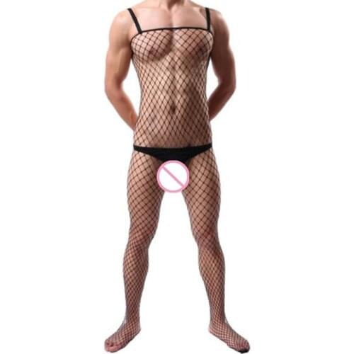 Sexy Lingerie Bodysuit Exotic Plus size Sex Men Sling Sleepwear Porno Nightgown Sexy Costumes Body Stockings Male Underwear gift