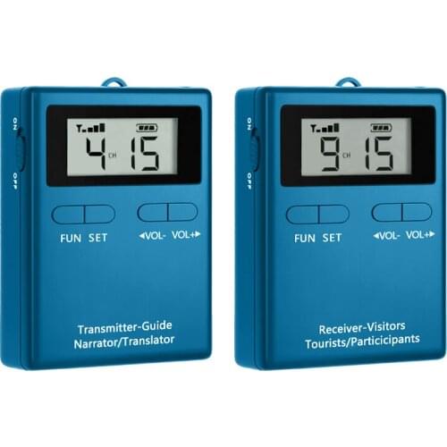 Tour Guide System With Great Sound Quality and Excellent Performance / Audio Guide System / Simultaneous Interpretation Device