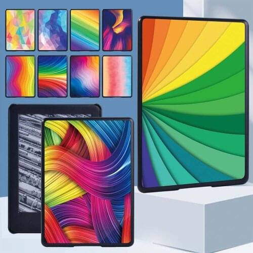 For Kindle Paperwhite 1 5th/2 6th/3 7th/4 10th/Kindle 10th Gen 2019/8th Gen 2016 Ultra-Thin Tablet Protective Back Shell +Stylus