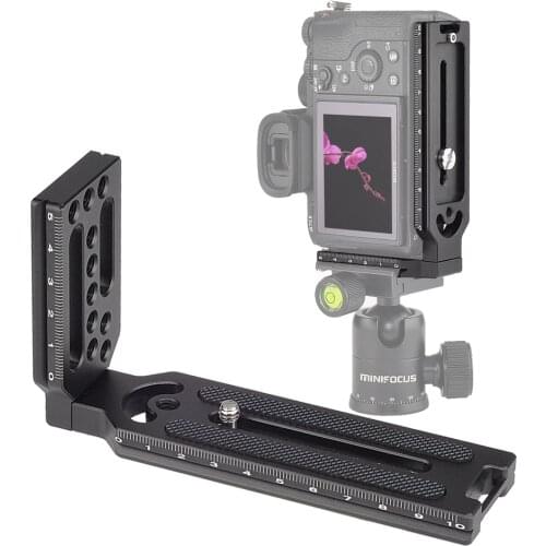 Universal Quick Release L Plate Bracket 1/4 Screw for sony a7iii II A9 A6400 for nikon z7 D750 for Canon 5D Eos R DSLR Camera