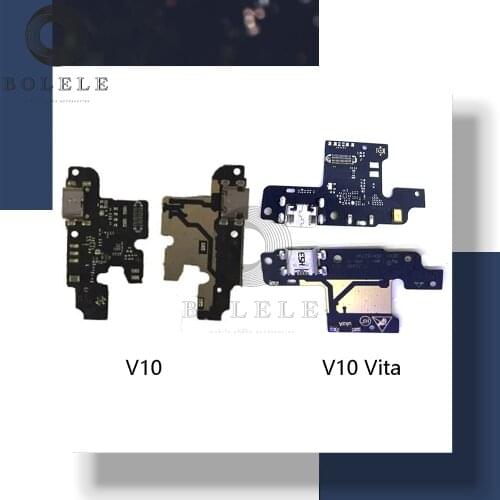 USB Charger Plug Board For ZTE Blade V10 / V10 Vita USB Charge Port Dock Connector Charging Flex Cable Microphone Replacement