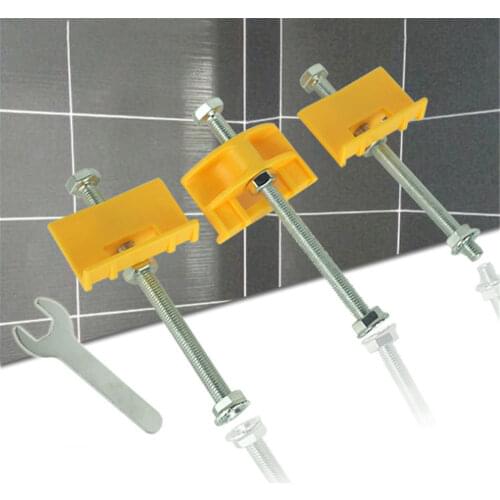 10pcs Manual tile Locator Wall Tiles regulator Height Adjustment Positioner Leveler Bolt Screw Rising Tool Construction Tool DIY