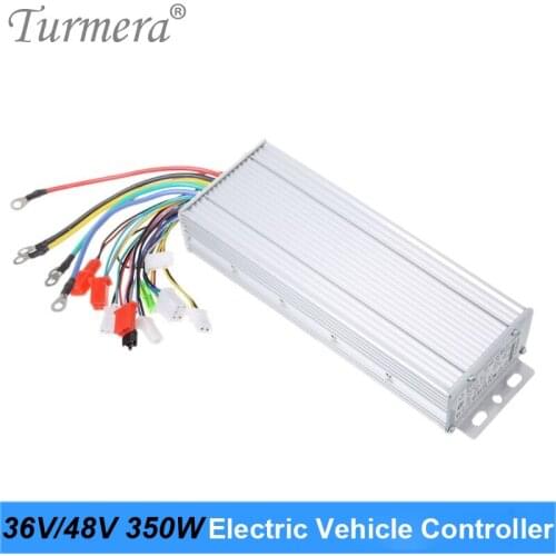 350W Electric Vehicle Brushless Controllor DC 36V 48V DC Motor Regulator Speed Controller For Electric Bicycle E-bike A6 Turmera