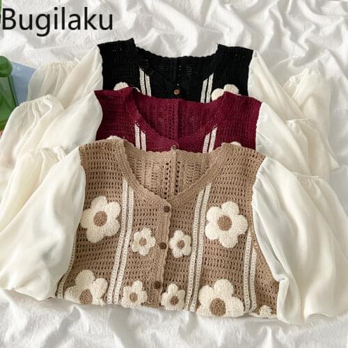 Женские трикотажные рубашки Bugilaku China At AliExpress