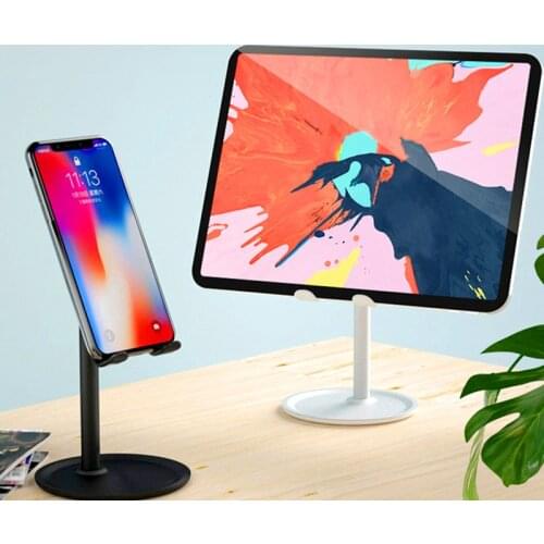 Tablet Holder Desktop Mount Stand Phone Holder Support For Samsung/Xiaomi For IPhone/ Huawei For IPad 7.9 9.7 10.2 11 12.9 Inch