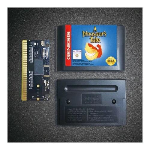 A Dinosaurs Tale 16 Bit MD Game Card for Sega Megadrive Genesis Video Game Console Cartridge
