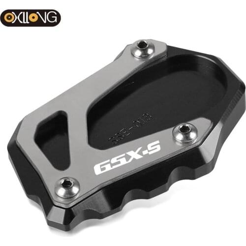 For SUZUKI GSX-S1000 GSX-S1000F Katana GSX-S 1000 2015-2021 Kickstand Side Stand Extension Pad Enlarge Extension Support Plate