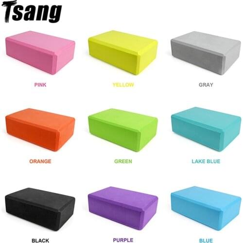 Gym Fitness EVA Yoga Block Foam Pillow Block Brick For Crossfit Women Exercise Workout Training Bodybuilding Sport Equipment