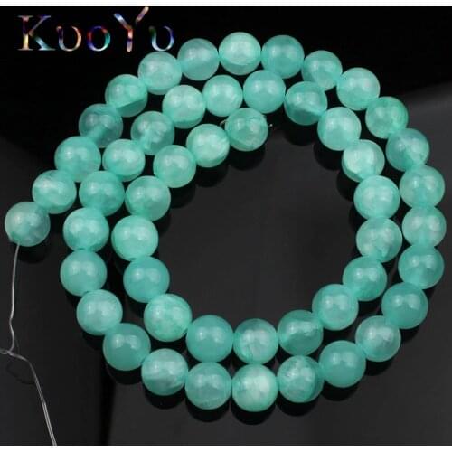 Mint Green Jades Stone Beads Round Loose Spacer Beads For Jewelry Making Natural Stone Beads Diy Earring Bracelets 4 6 8 10mm