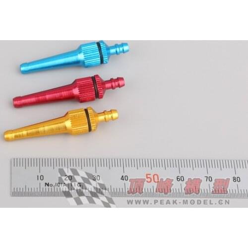 Metal Filler Nozzle for rc hobby airplane accessories suit for gasoline Nitro methano tube pipe