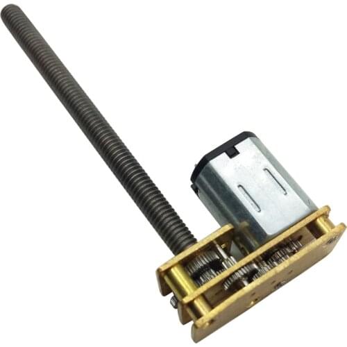 1024GN20 Mini Threaded Shaft M4 Length 55MM DC Gear Motor 3V 6V 12V In DC Motor Adjustable Speed Reversed For Robot Door Lock