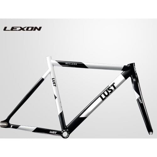 2020 FIXED GEAR FRAME SET/AL6066 EXTRA LIGHT FRAME SET/SINGLE SPEED ROAD BIKE FRAME WITH CARBON FORK BICYCLE FRAME