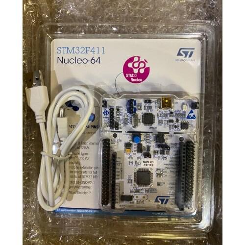 1PCS Official NUCLEO-F411RE STM32 Nucleo-64 ARM mbed Board with STM32F411RE MCU Supports ST Morpho Connectivity