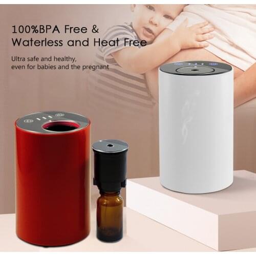 10ml Waterless Aroma Essential Oil Air Diffuser USB Auto Nebulizer Rechargeable Portable Fogger Car Home Office Yoga Mist Maker