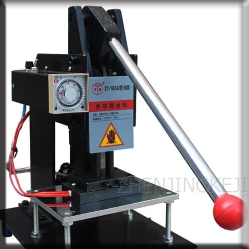 Manual Hot Stamping Machine Multifunction Creasing Machine Leather Stamping Machine Hot Stamping Process Industrial Equipment