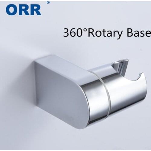 Handheld Shower Head Holder Faucet Brackets 360 Rotation Move Wall Mounted Swivel Bathroom Accessories Suporte torneira ORR