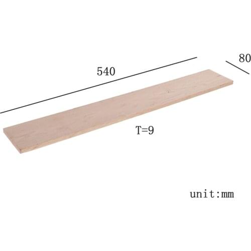 Electric Guitar Headstock Veneer Fretboard Blank Plate Luthier Material