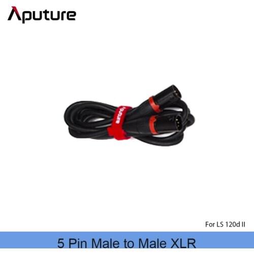 Aputure 5 Pin Male to Male XLR Connecting Cable for LS C120d II