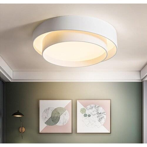 Nordic Style Loft Bedroom Led Celing Lamp Art Spiral Design Studio Kitchen Aisle Balcony Corridor Lighting Luminaire