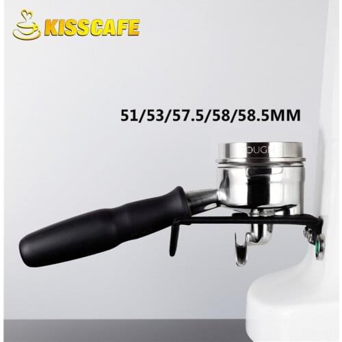 51/53/57.5/58/58.5mm Stainless Steel Intelligent Dosing Ring Brewing Bowl Coffee Powder For Espresso Barista Funnel Portafilter