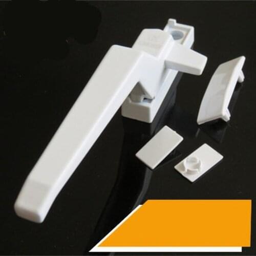 Thickened Plastic Steel Doors and Windows 7 Shape Right Handle Outer Open Push Window Single Point Pull Handle