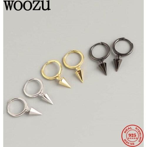 Woozu Women's Gold Earrings