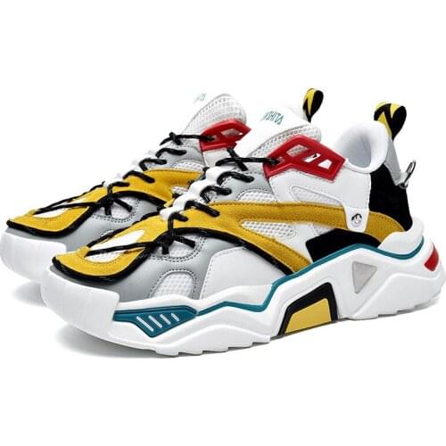 Plus size Women Platform Street white Sneakers 2020 Spring Breathable Flat Womens Chunky casual Sneakers Lady Trainers Footwear