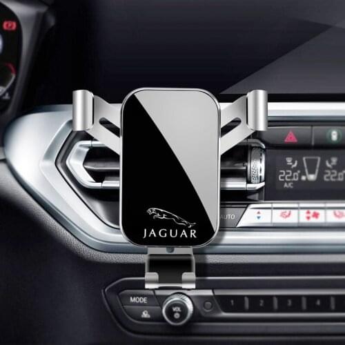 1Pcs Car Phone Holder 360 Rotation Bracket Car vent Stand Accessories For Jaguar XEL F-TYPE XFL F-PACE E-PACE I-PACE XF