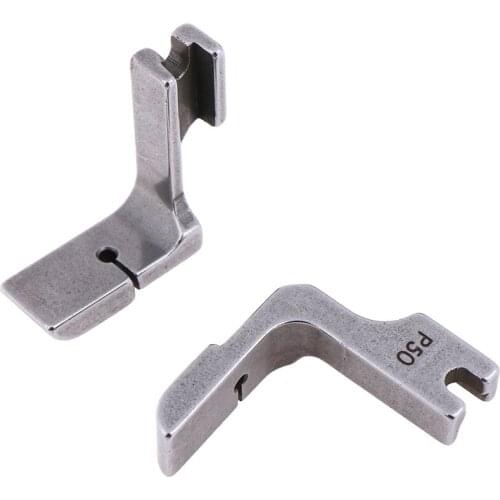 1pc Flat Wrinkled Presser Foot Industrial Sewing Machine Fittings Pleated Sewing Machine Presser Foot P50 Steel