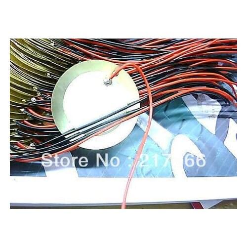 20PCS/LOT , 35mm Piezo Ceramic Element with cable length free shipping SS-20