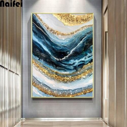 Abstract Line Waves 5d Diy Diamond Painting Cross Stitch Full Square/Round Mosaic Diamond Embroidery Wall art Home Decor