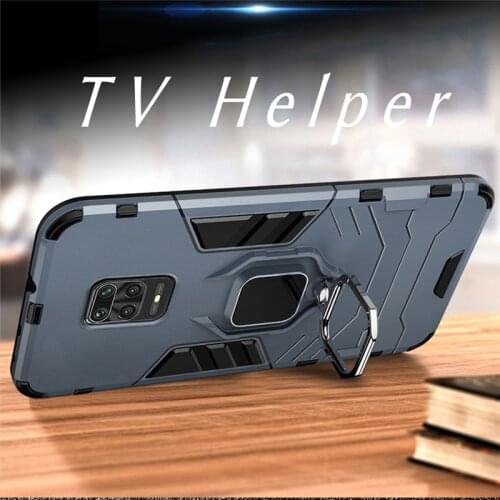 For Xiaomi Redmi Note 9S Case Redmi Note 9 Cover Magnetic Suction Ring Bracket Case Silicone Armor Cover for Xiaomi Redmi Note 9