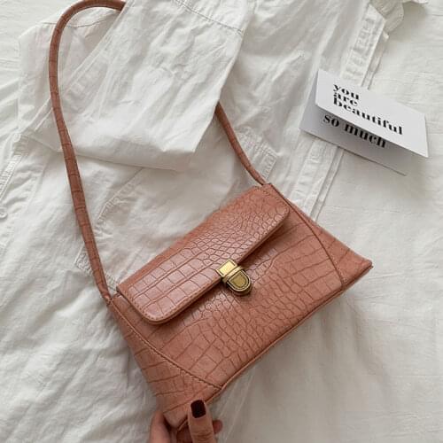 Designer Fashion Solid Color Handbags For Women High Quality Pu Leather Shoulder Bag Casual Trend Square Female Crossbody Bag