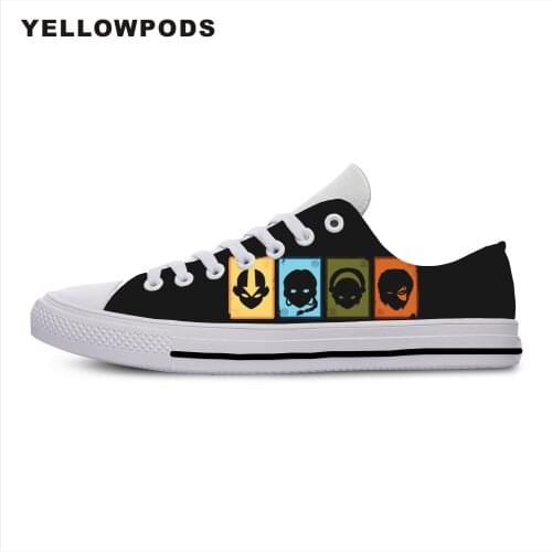 Men Casual Shoes New Cartoon Original Avatar Fashion 3D Printing Breathable Walking Shoes Lightweight Off White Shoes Man