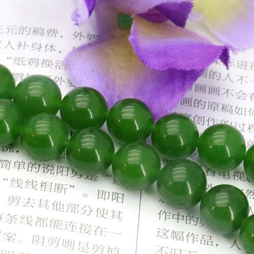 New Green Aventurine 10mm round DIY loose beads stone 15 inches women Suitable for jewelry making design gift wholesale