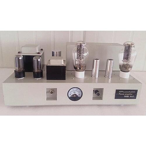 Single-ended Class A 6F3 + 300B amplifier amplifier, frequency response range 15HZ-28KHZ, distortion 1.5% (1kHz)