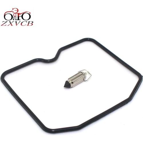 FOR Kawasaki KLX650R KLX KLR 650 KLR650 XL600 XL 600 KLX650 carburetor repair Float Valve Needle Bottom shell housing gasket