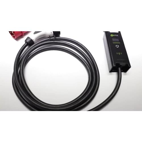 Adjustable ZENCAR 16A 11KW Level 2 EV Charger Home Car Mobile EV Charger for Tesla Car Charging