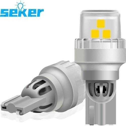 Seker Canbus 2Pcs W16W T15 912 921 Car LED Bulb For BMW E81 E87 E82 E88 E60 E61 F10 F01 X3 F25 For Backup Reverse Light No Error