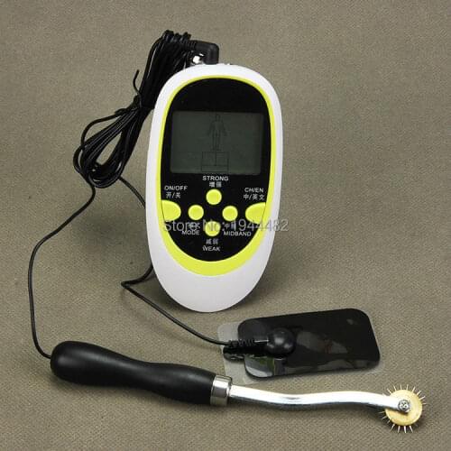 Sexual Fetish Electrical Stimulation Wartenberg Pinwheel Electro Shock Therapy Metal Gear Medical Sex Toys Products