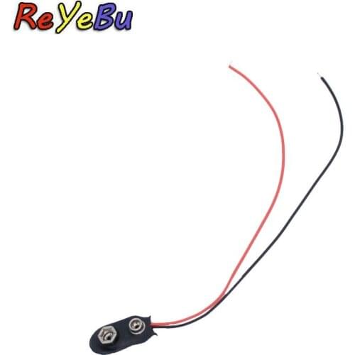 1Pce 90 DC 9V Battery Buckle power plug for Arduino Mega 2560 1280 UNO R3 132 9V battery button