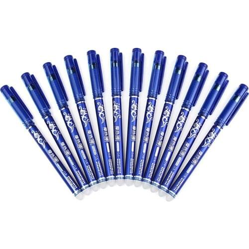 3pcs 0.5mm Magic Erasable Pen Gel Pen Student Stationery Office School Supply