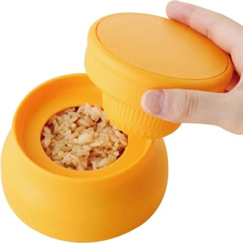 3D Round Cup Form Magic Sushi Maker Machine Bento Maker Japanese Onigiri Rice Ball Mold Press Bento Kitchen Easy Cooking Tool