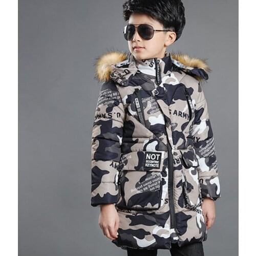 Bianhuakai Boys' Parkas