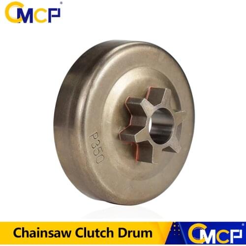 CMCP Chainsaw Clutch Drum 3/8" 6T For Partner 350 351 352 370 371 390 420 Gasoline Chainsaw