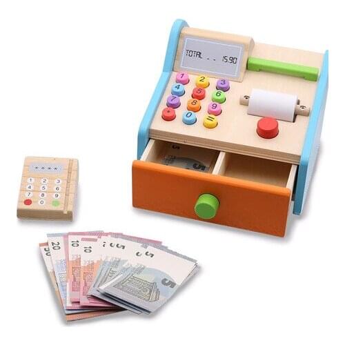 Baby Toys & Hobbies Pretend Play Money & Banking Toys baby toy montessori educational wooden toys baby speelgoed learning toys