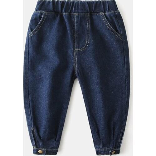 Boys girl hole Jeans pants Excellent quality cotton New casual children Trousers baby toddler Comfortable kids clothes Children