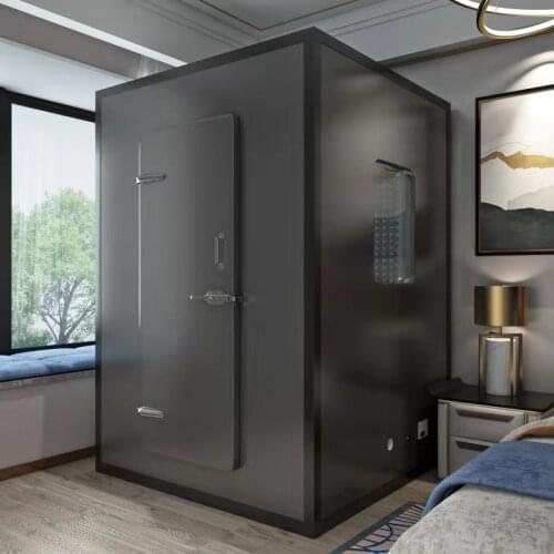 【Global Delivery】4x4ft Aluminum plastic Panel sound-proof Vocal Booth room Modular Detachable host studio Vocal Booth